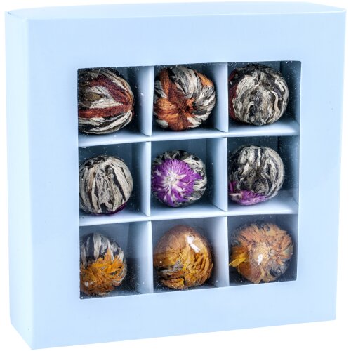 Krabička na rozkvitnutú čokoládu - modrá. / ks.