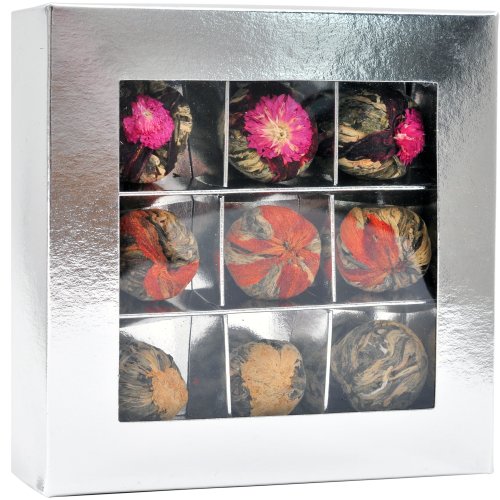 Kvitnúca krabička na čokoládu - strieborná. / ks.